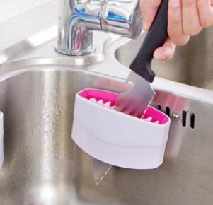 Kitchen Cleaning Brush – Suction Cup