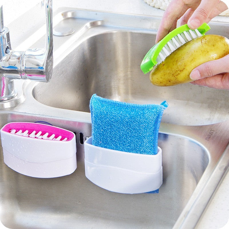 Kitchen Cleaning Brush – Suction Cup