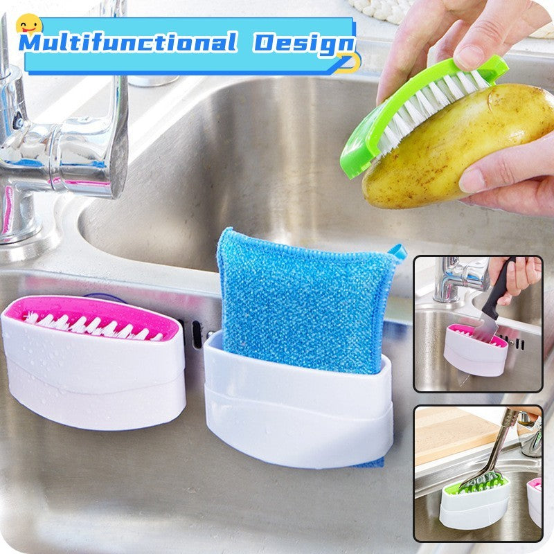 Kitchen Cleaning Brush – Suction Cup